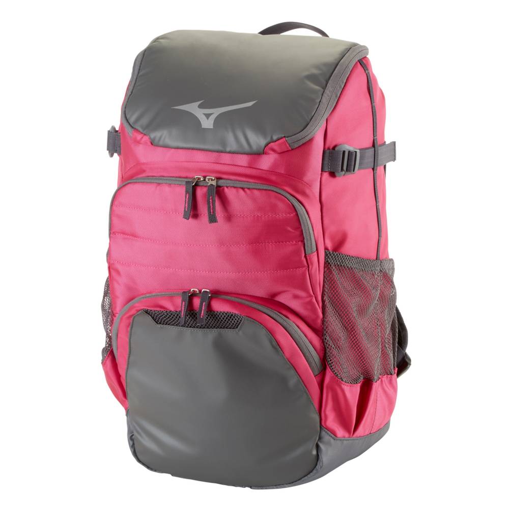 Mizuno Men's Organizer OG5 Baseball Backpack Pink/Black (360279-PAB)